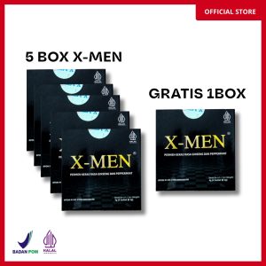 PERMEN XMEN 5 BOX FREE 1 BOX